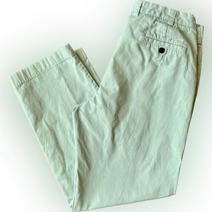 Brooks Brothers Men’s chinos pants 34/32 Sea Foam Green color.